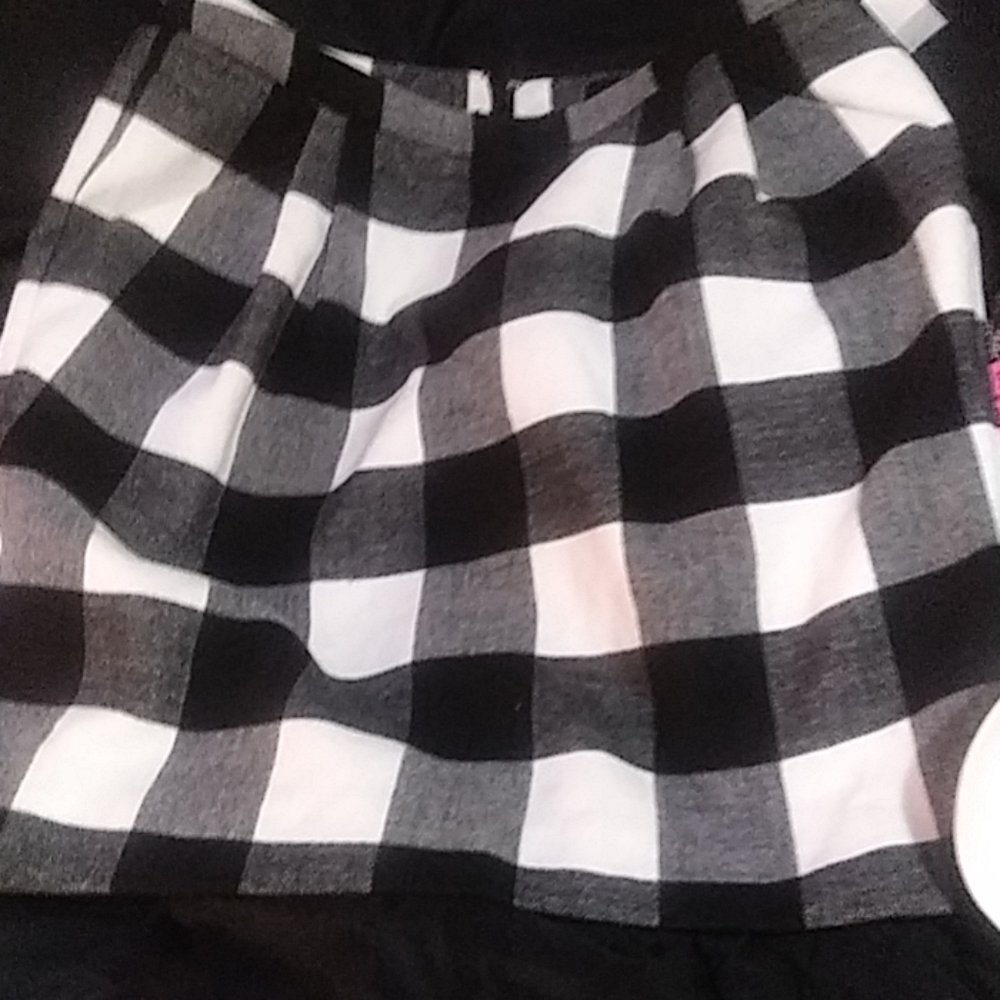 Warm wool skirt